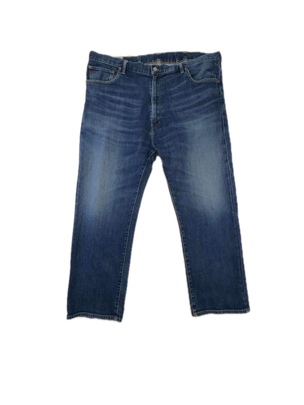 Polo Ralph Lauren Hampton Straight Fit Jeans Blue 46B x 30 Stretch Big & Tall